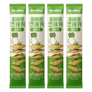 챠챠 포테이토 크래커 대파맛, 51g, 4개