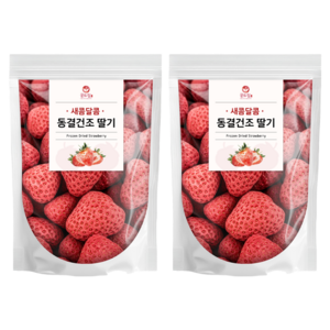굳드림 동결건조 딸기, 100g, 2개