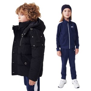 밀레 볼패딩 + 면 트레이닝 상하의 세트