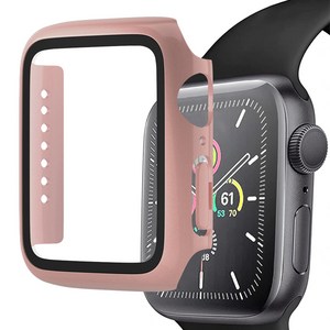 디지지 애플워치 호환 풀커버 강화유리 액정보호 케이스