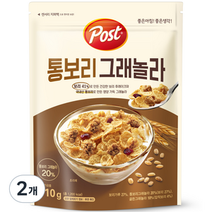 포스트 통보리 그래놀라, 310g, 2개