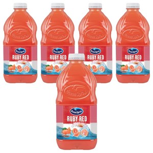 오션스프레이 루비 레드 자몽 드링크, 1.89L, 5개