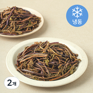 나물투데이 데친 고사리 (냉동), 1kg, 2개