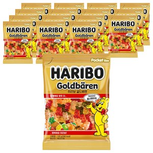 하리보 골드베렌 젤리, 100g, 16개