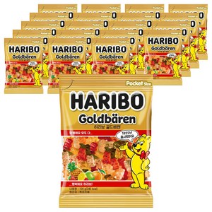 하리보 골드베렌 젤리, 100g, 20개