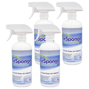 네이처스에어스펀지 스프레이 탈취제 본품, 473ml, 4개