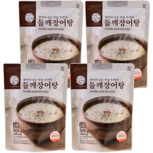 설국 들깨장어탕, 500g, 4개