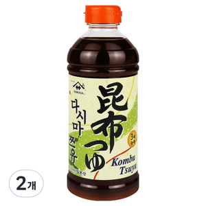 야마사 다시마 쯔유, 500ml, 2개