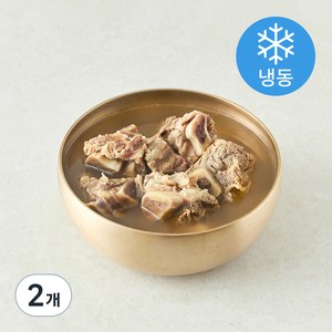 강강술래 영양갈비탕 (냉동), 1kg, 2개