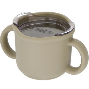 에디슨 국산 프리미엄 실리콘 트레이닝 컵, 베이지, 150ml, 1개