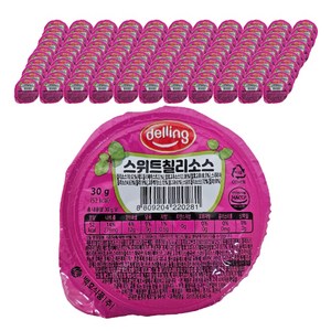 델링 스위트 칠리소스, 30g, 100개