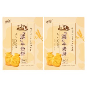 유키앤러브 밀크쿠키, 200g, 2개