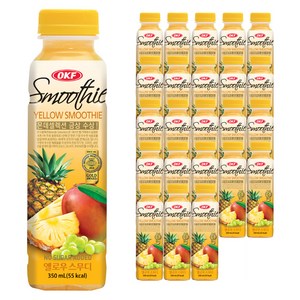 오케이에프 옐로우스무디, 350ml, 24개
