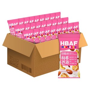 HBAF 하루견과 먼투썬 핑크, 20g, 100개