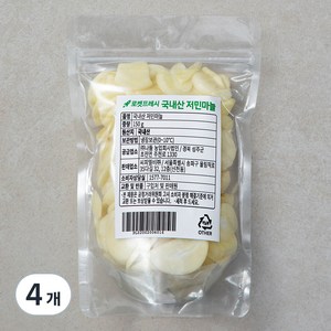 국내산 저민마늘, 150g, 4개