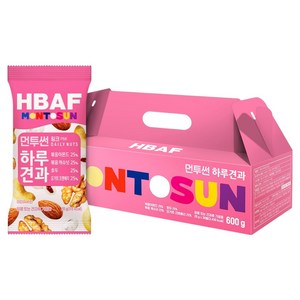 바프 먼투썬 하루견과 핑크, 600g, 1개