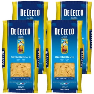 데체코 오르끼에떼 파스타, 500g, 4개