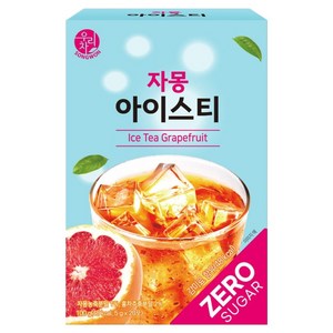 우리차 자몽 아이스티 20p