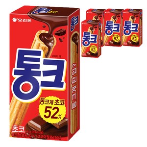 오리온 통크 초코, 45g, 5개