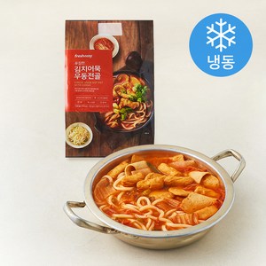 프레시지 푸짐한 김치어묵 우동전골 밀키트 2~3인분 (냉동), 1.49kg, 1개