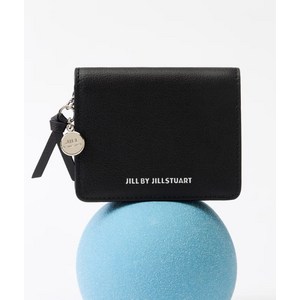 JILLSTUART ACC BONNIE 로고프린트 소가죽 반지갑