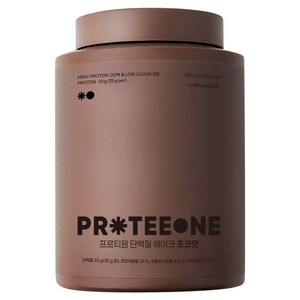 프로티원 단백질 쉐이크 초코맛, 490g, 1개