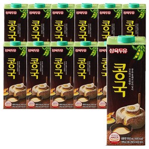 삼육두유 콩국, 950ml, 12개