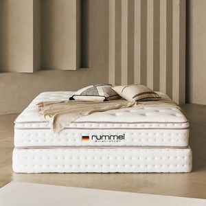 럼멜 R3000 독립 포켓 스프링 천연 양모 매트리스, 슈퍼싱글, 30cm, 미디엄하드