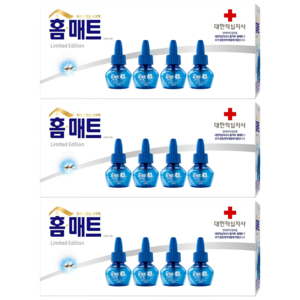 홈매트 리미티드 에디션 리퀴드 에스 45일 리필 모기약, 116ml, 3개