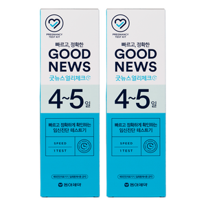 동아제약 굿뉴스 얼리체크 임신진단 테스트기, 1개입, 2개