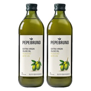 페페브루노 엑스트라버진 올리브오일, 1L, 2개