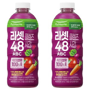 풀무원 리셋클렌즈 48시간 ABC 주스, 960ml, 2개