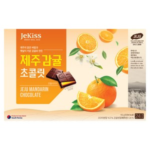 제키스 제주감귤 초콜릿, 192g, 1개