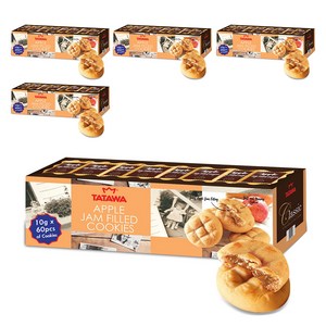 타타와 사과필드쿠키 60p, 600g, 5개