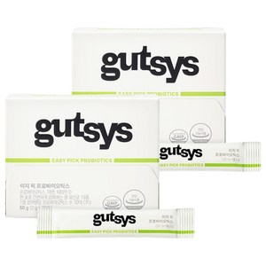 것시스 정품 이지 픽 프로바이오틱스 30p, 60g, 2개