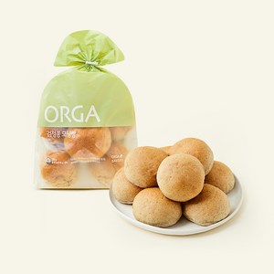 올가홀푸드 검정콩 모닝빵, 208g, 1개