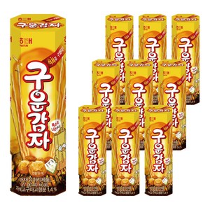 해태제과 구운감자, 27g, 10개