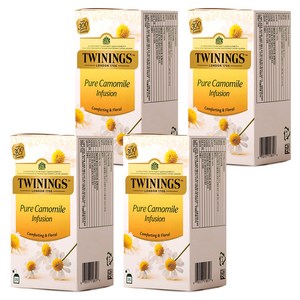 트와이닝 카모마일 티백, 1g, 25개입, 4개