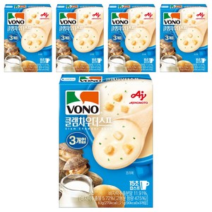 보노스프 클램차우더 스프 3p, 63g, 5개