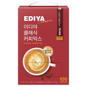 이디야 클래식 커피믹스, 11g, 100개입, 1개