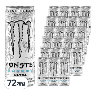 몬스터에너지 울트라, 355ml, 72개