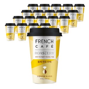 프렌치카페 로스터리 돌체 연유 라떼, 250ml, 20개