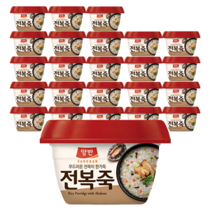 양반 전복죽, 287.5g, 24개