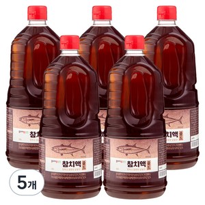 곰곰 참치액 골드, 1.8L, 5개