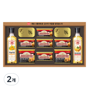 해표 안심특선 107호 선물세트 + 쇼핑백, 2개