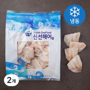 신선해어 동태포 슬라이스 (냉동), 2kg, 2개