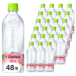 이로하스 일로하스 피치, 540ml, 48개