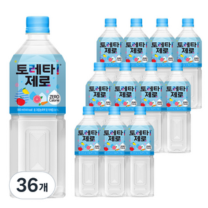 토레타 제로 이온음료, 900ml, 36개