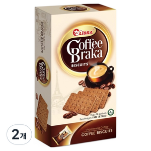 LiBRA 커피 브라카 비스킷, 150g, 2개