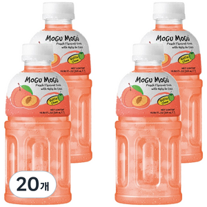 모구모구 복숭아맛, 320ml, 20개